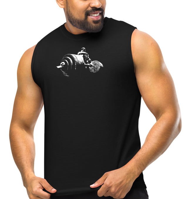 Undeadlift Black Gym Sleeveless Muscle T-Shirt