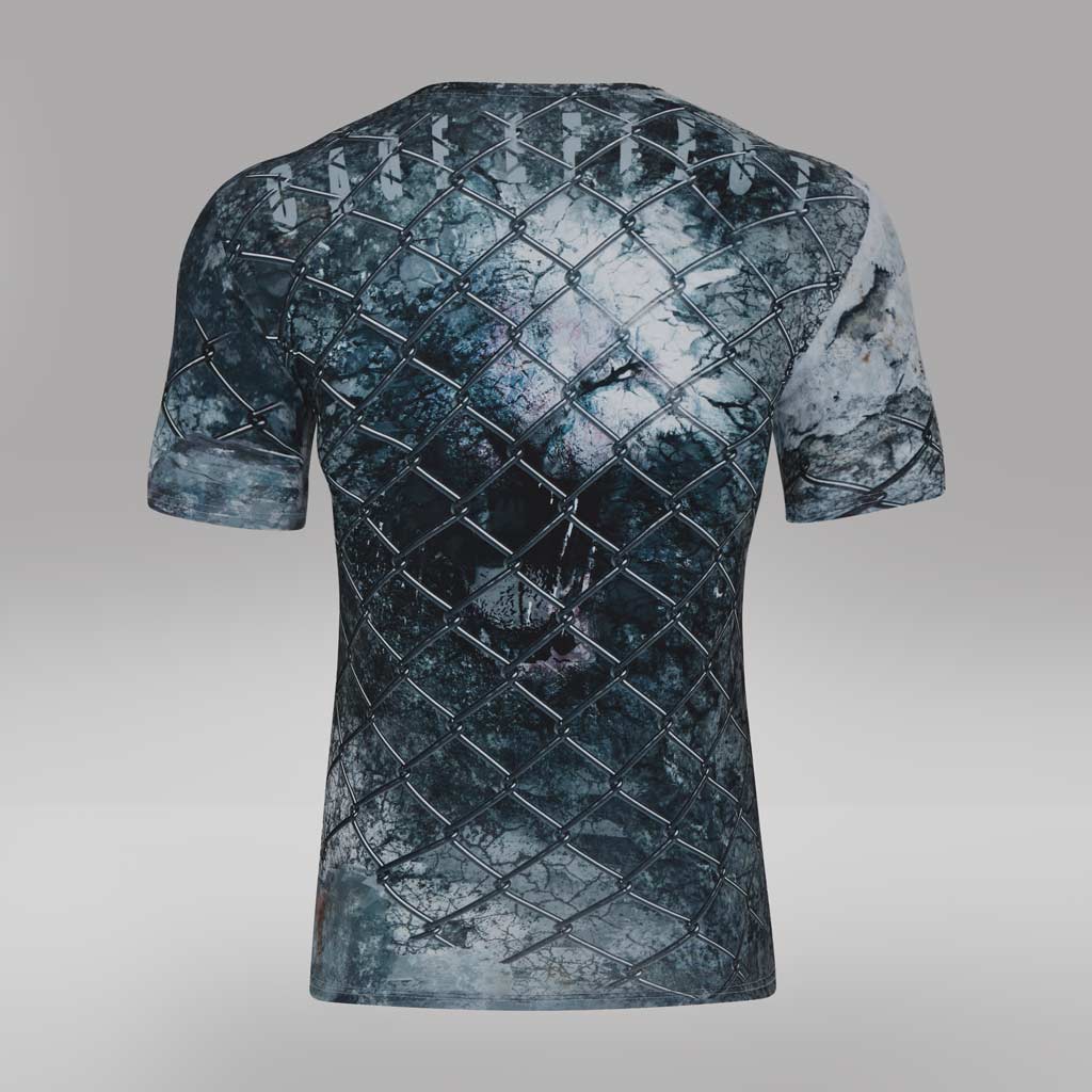 Men's Gym  T-Shirt 'Carved from Rock ' Polyester  Cotton