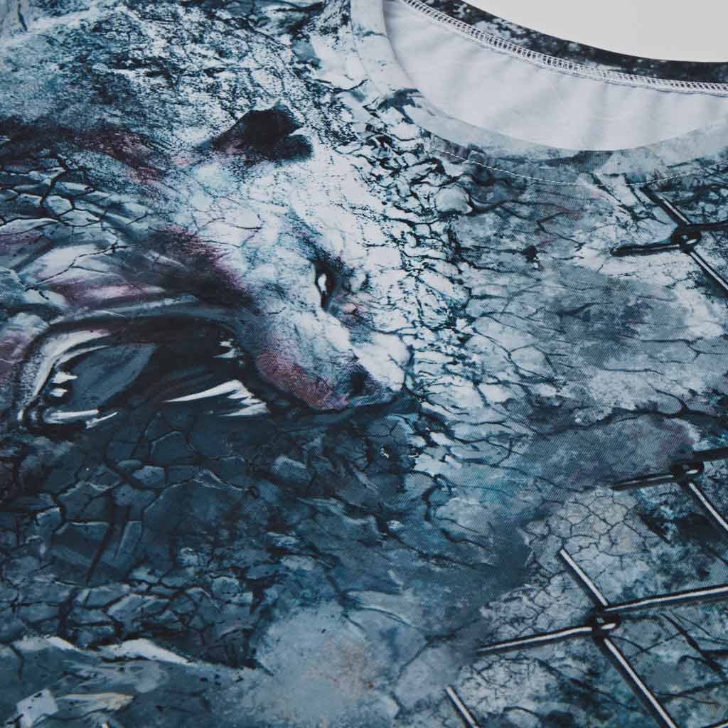 Men's Gym  T-Shirt 'Carved from Rock ' Polyester  Cotton