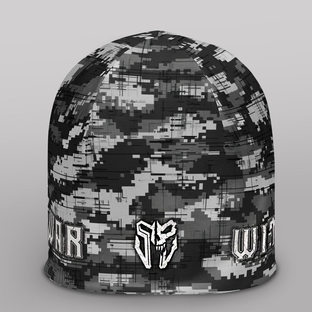 War Within Camo Gym Beanie | Lightweight Workout Hat