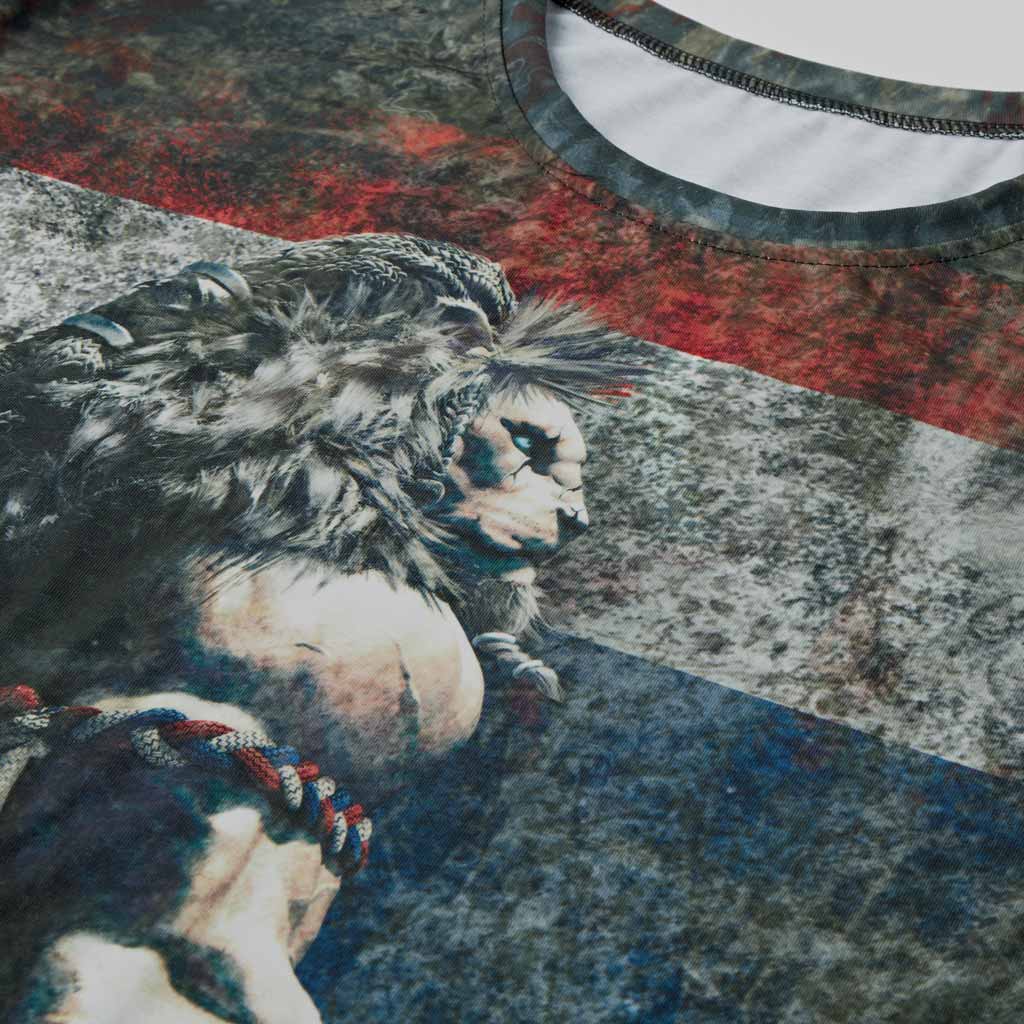 Men's Gym  T-Shirt 'Muay Thai'  Polyester Cotton Stretch