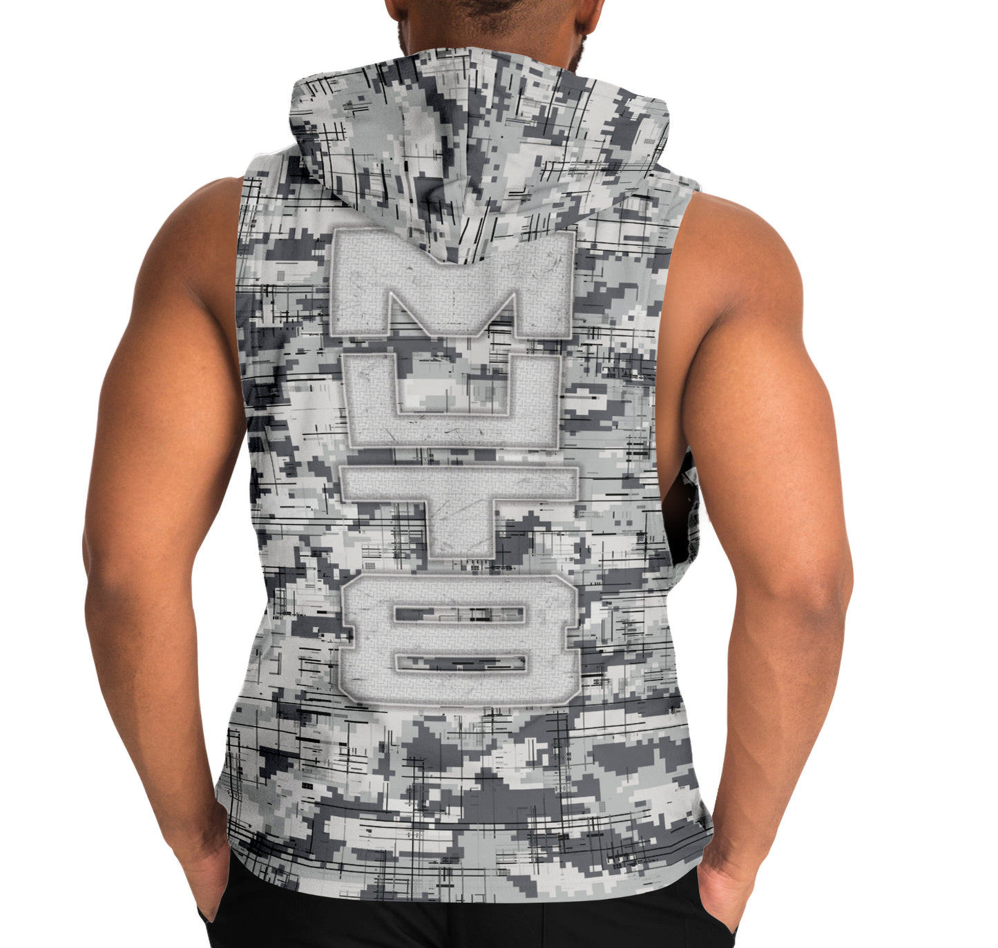 MUT8 Athletic Drop Armhole Hoodie - AOP