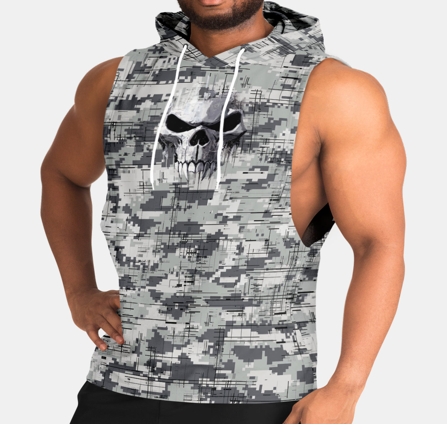 MUT8 Athletic Drop Armhole Hoodie - AOP