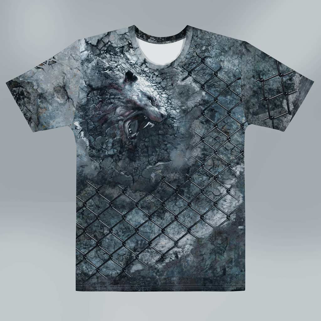 Men's Gym  T-Shirt 'Carved from Rock ' Polyester  Cotton