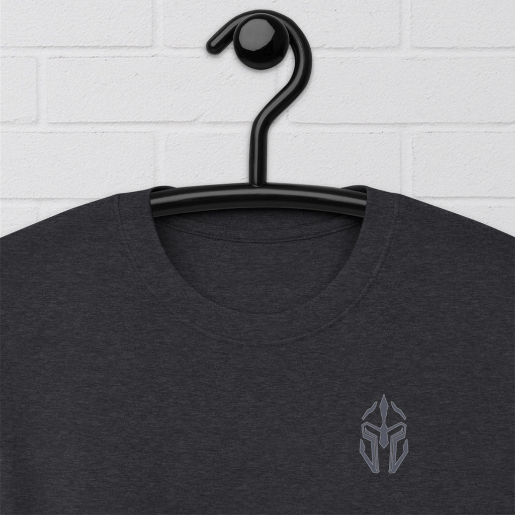 War Within 'Unbroken Helm' STANDARD FIT premium cotton T-Shirt Charcoal Grey