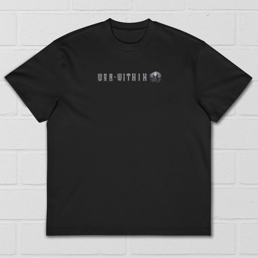 War Within Iron Shield Breaker Bulk Fit cotton T- Shirt Black