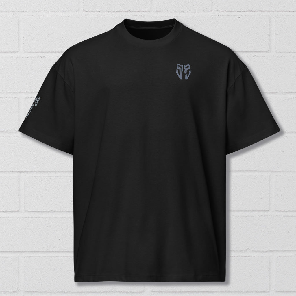 TERATOS 'Shield Breaker' OVERSIZED cotton T- Shirt Black