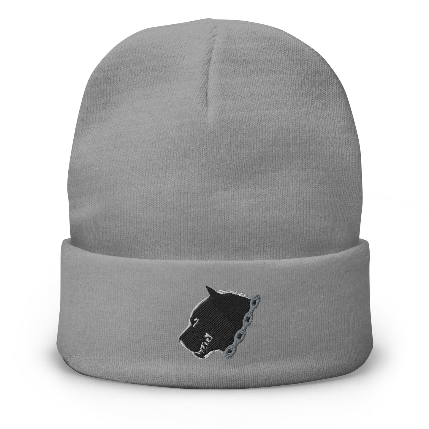 Gym Dog Embroidered Beanie
