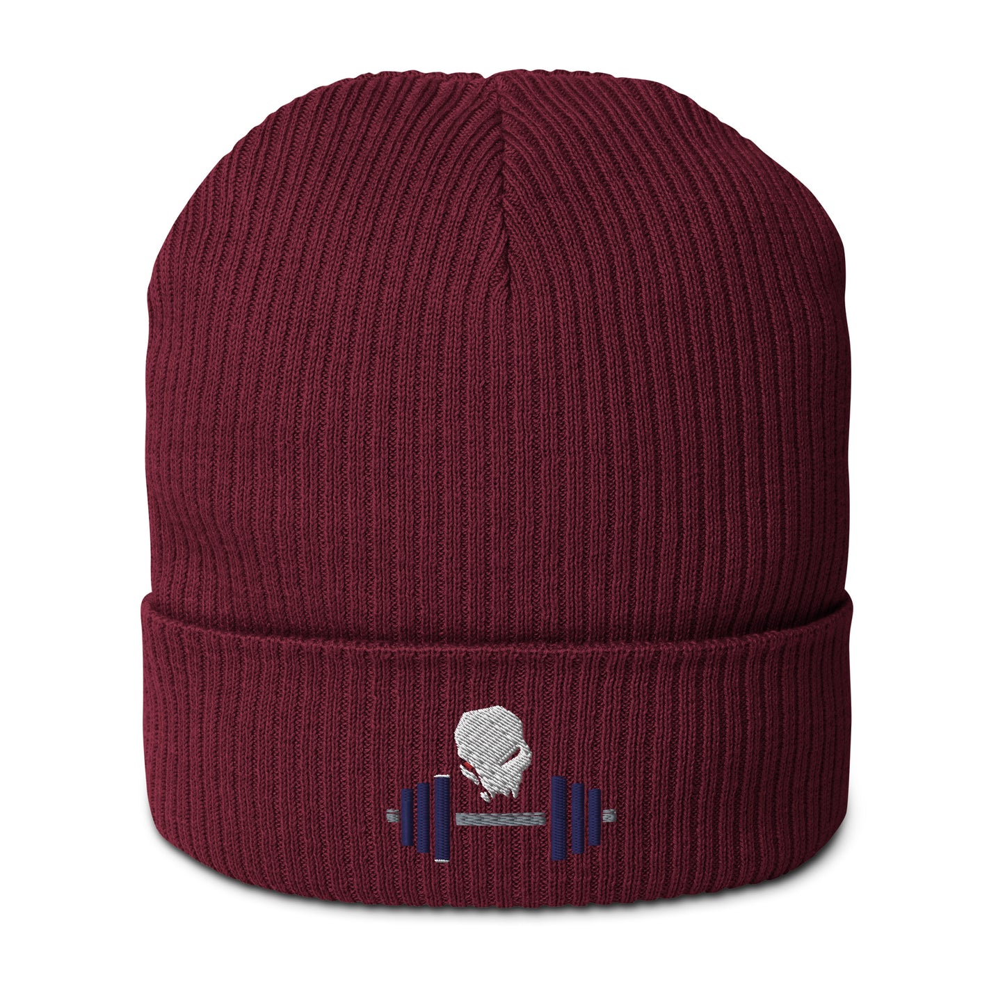 Demon lift Organic ribbed beanie