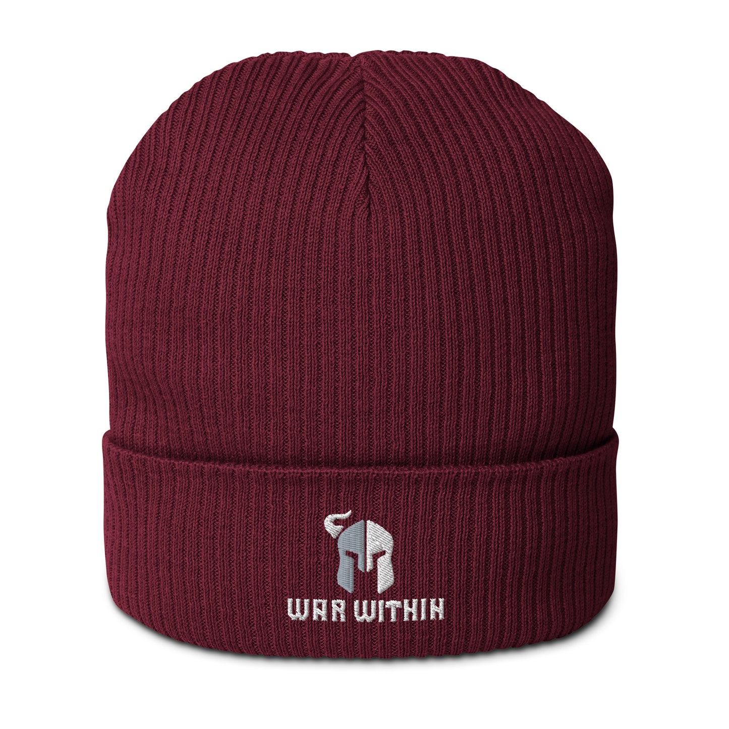 War Within Organic ribbed beanie