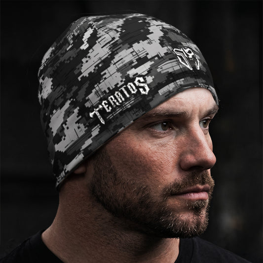 Teratos Camo Gym Beanie | Lightweight Workout Hat