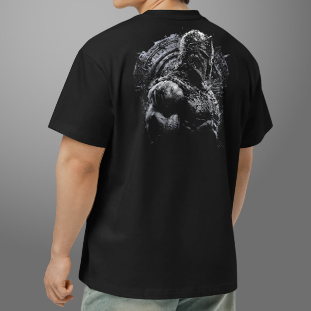 War Within Iron Shield Breaker Bulk Fit cotton T- Shirt Black