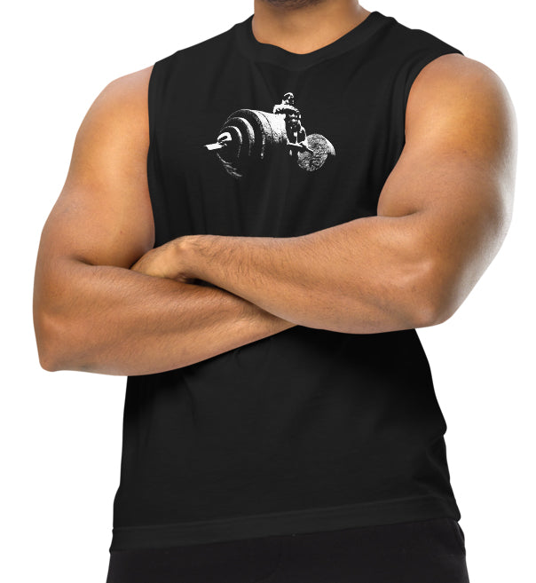 Undeadlift Black Gym Sleeveless Muscle T-Shirt