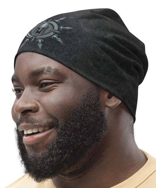 All-Over Print Spartan Warrior Beanie