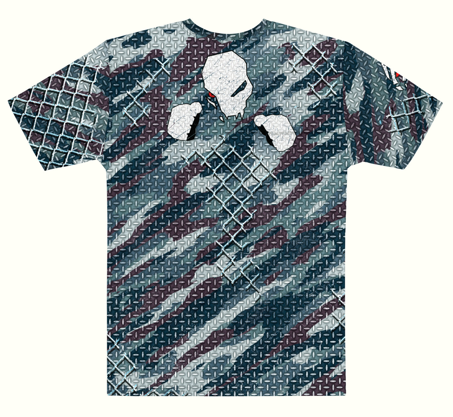 Men's Gym T-Shirt  'Urban Camo '  Polyester  Cotton Stretch