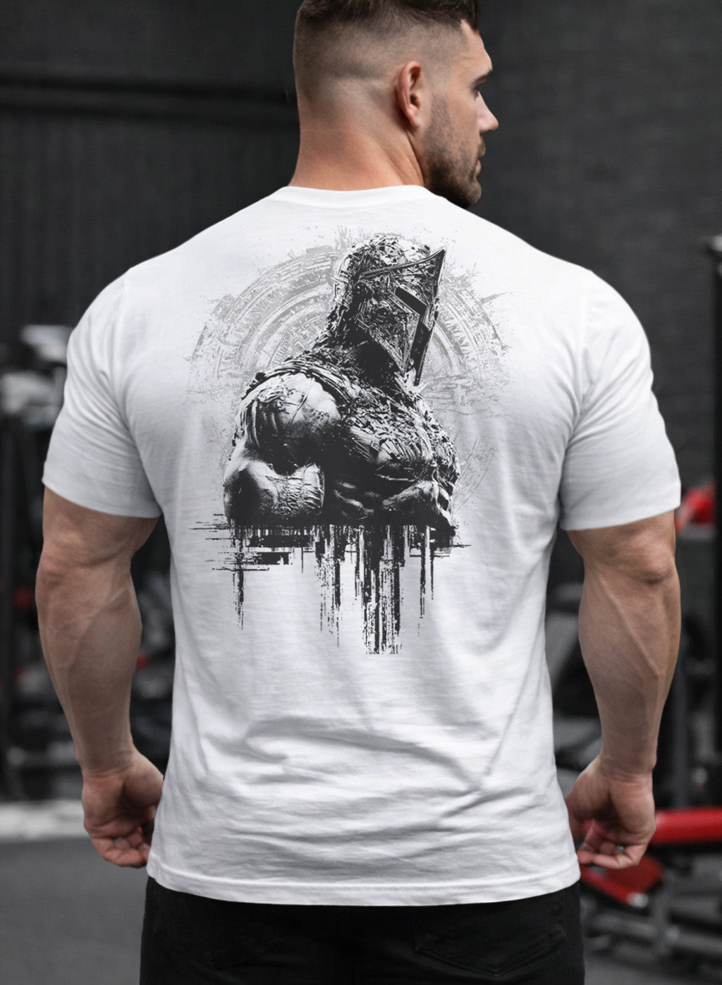 War Within 'Shield Breaker' White STANDARD FIT premium cotton T-Shirt - Winter Stronghold