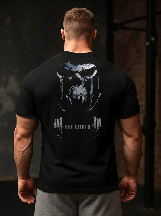 War Within Iron Revenant Form Fit premium cotton T-Shirt Black