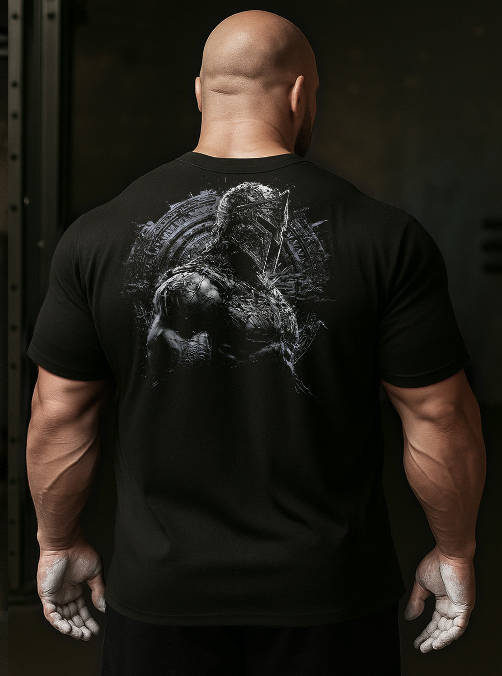 War Within Iron Shield Breaker Bulk Fit cotton T- Shirt Black