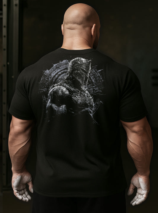 War Within Iron Shield Breaker Bulk Fit cotton T- Shirt Black