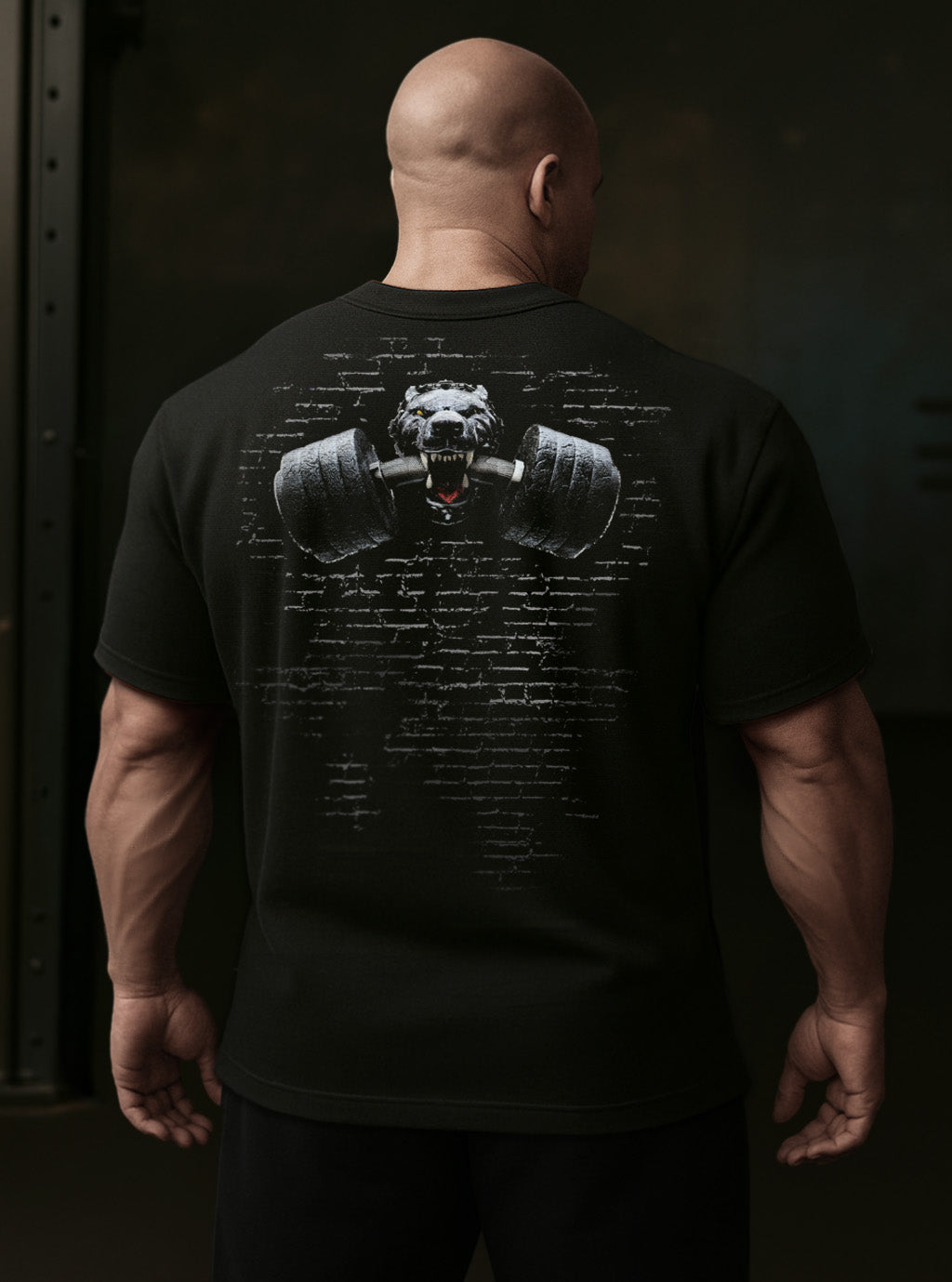 MUT8 'Ripped & Rabid'  premium OVERSIZED cotton T- Shirt Black