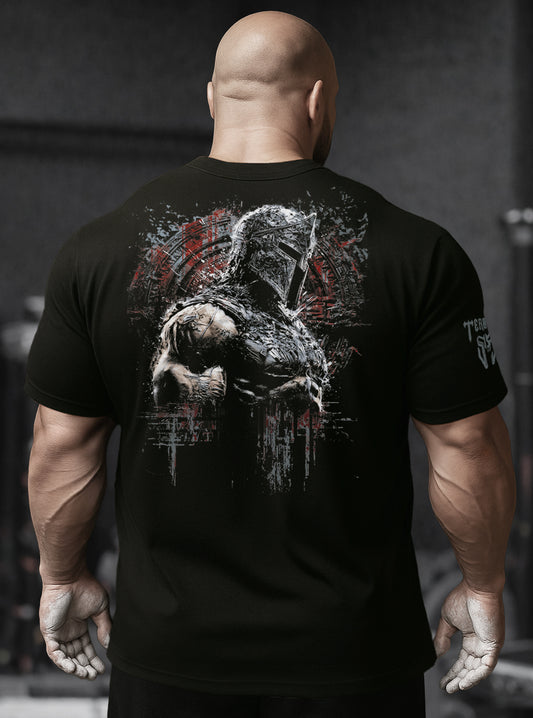 TERATOS 'Shield Breaker' OVERSIZED cotton T- Shirt Black