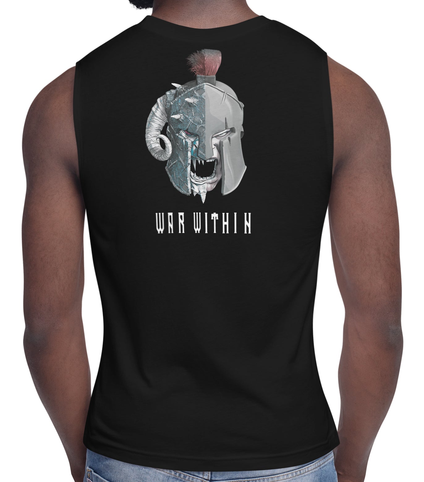 War Within Black Gym Sleeveless Muscle T-Shirt