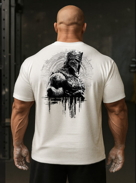 War Within 'Shield Breaker' White BULK FIT cotton T- Shirt - Winter Stronghold