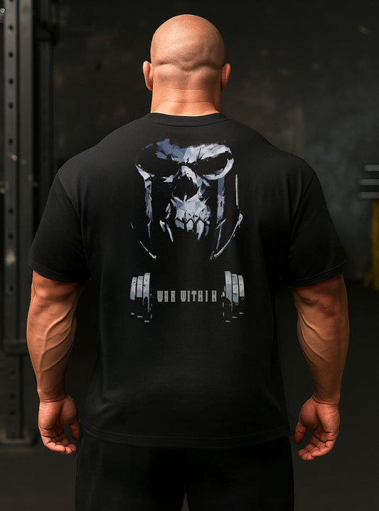 War Within Iron Revenant premium Heavyweight Fit cotton T- Shirt Black