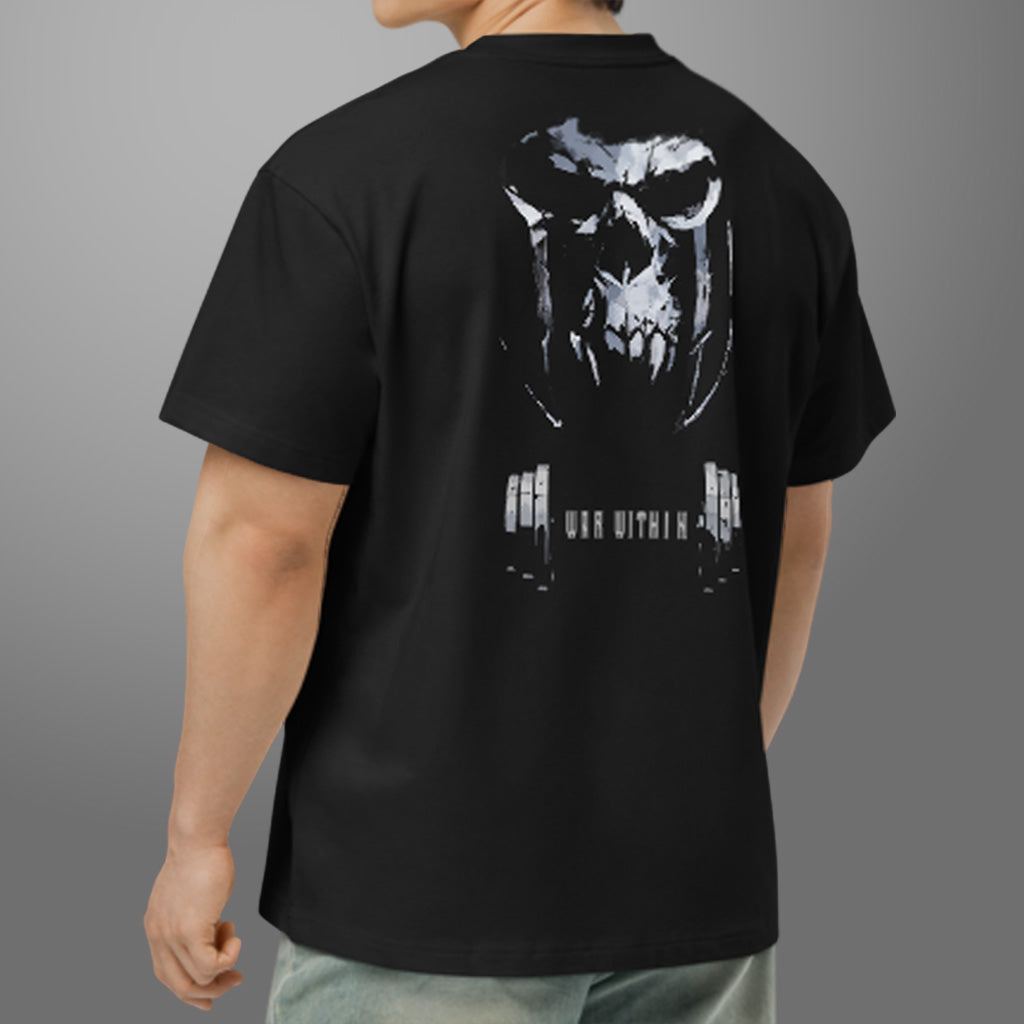 War Within Iron Revenant premium Bulk Fit cotton T- Shirt Black