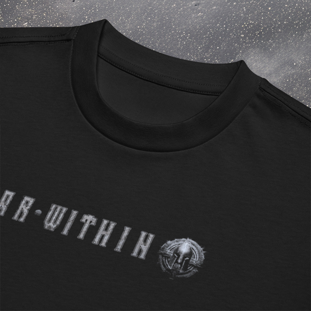 War Within Iron Shield Breaker Bulk Fit cotton T- Shirt Black