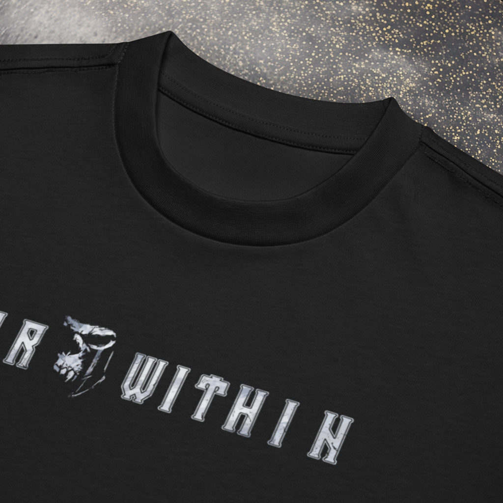 War Within Iron Revenant premium Heavyweight Fit cotton T- Shirt Black