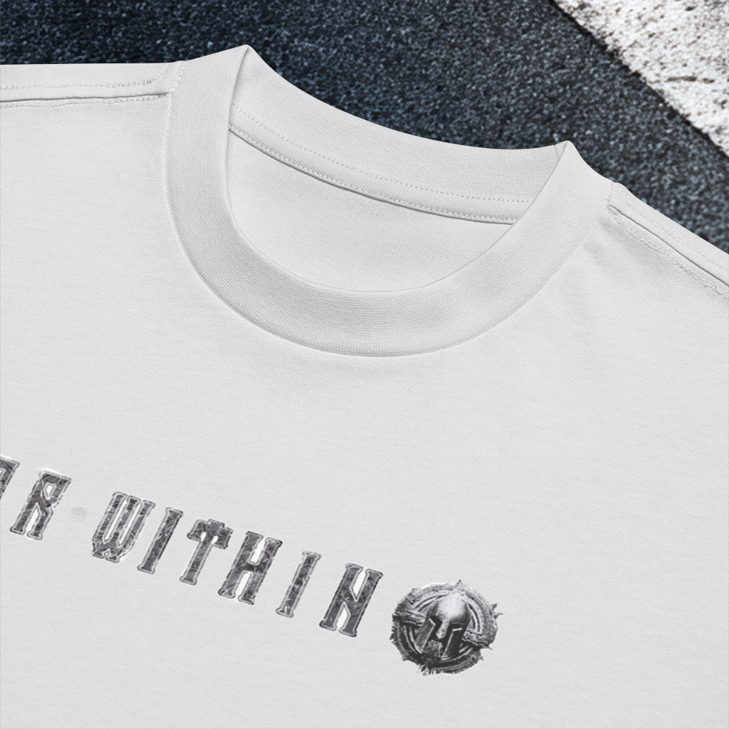 War Within Shield Breaker Bulk Fit cotton T- Shirt White