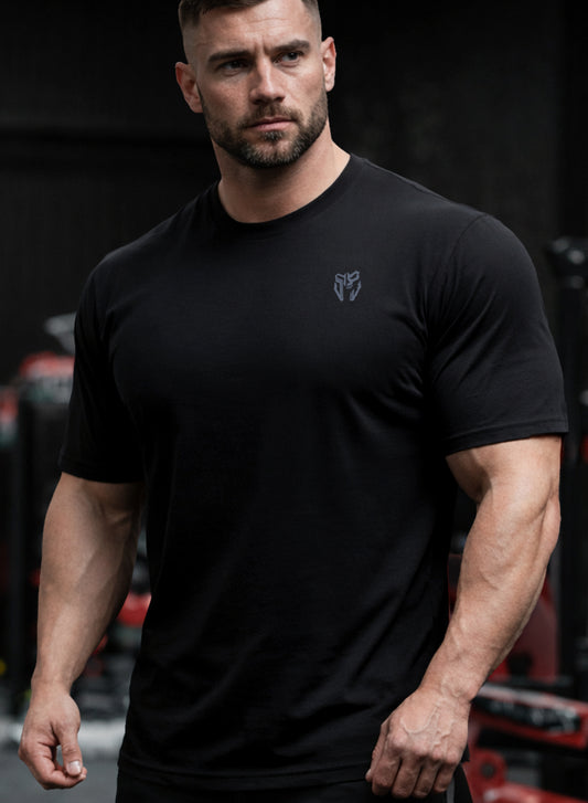 Teratos 'Iron Revenant' STANDARD FIT premium cotton T-Shirt Black
