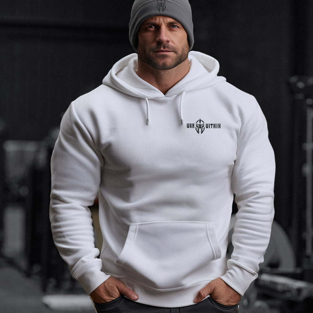 War Within Shield Breaker Hoodie White - WINTER STRONGHOLD