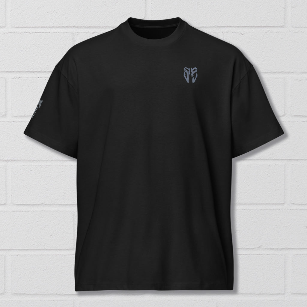 TERATOS 'Iron Revenant' premium pump cover cotton T- Shirt Black