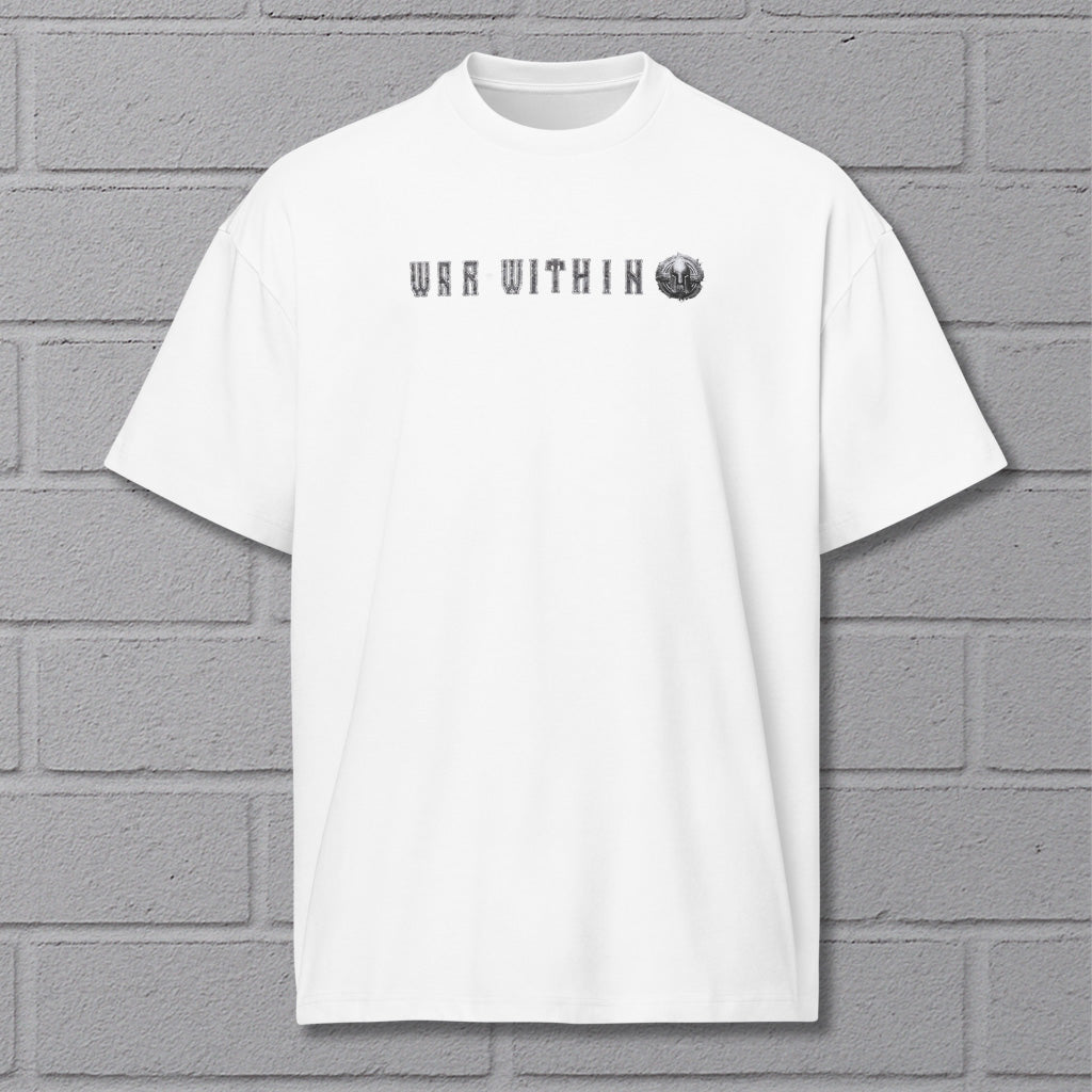 War Within Shield Breaker Bulk Fit cotton T- Shirt White