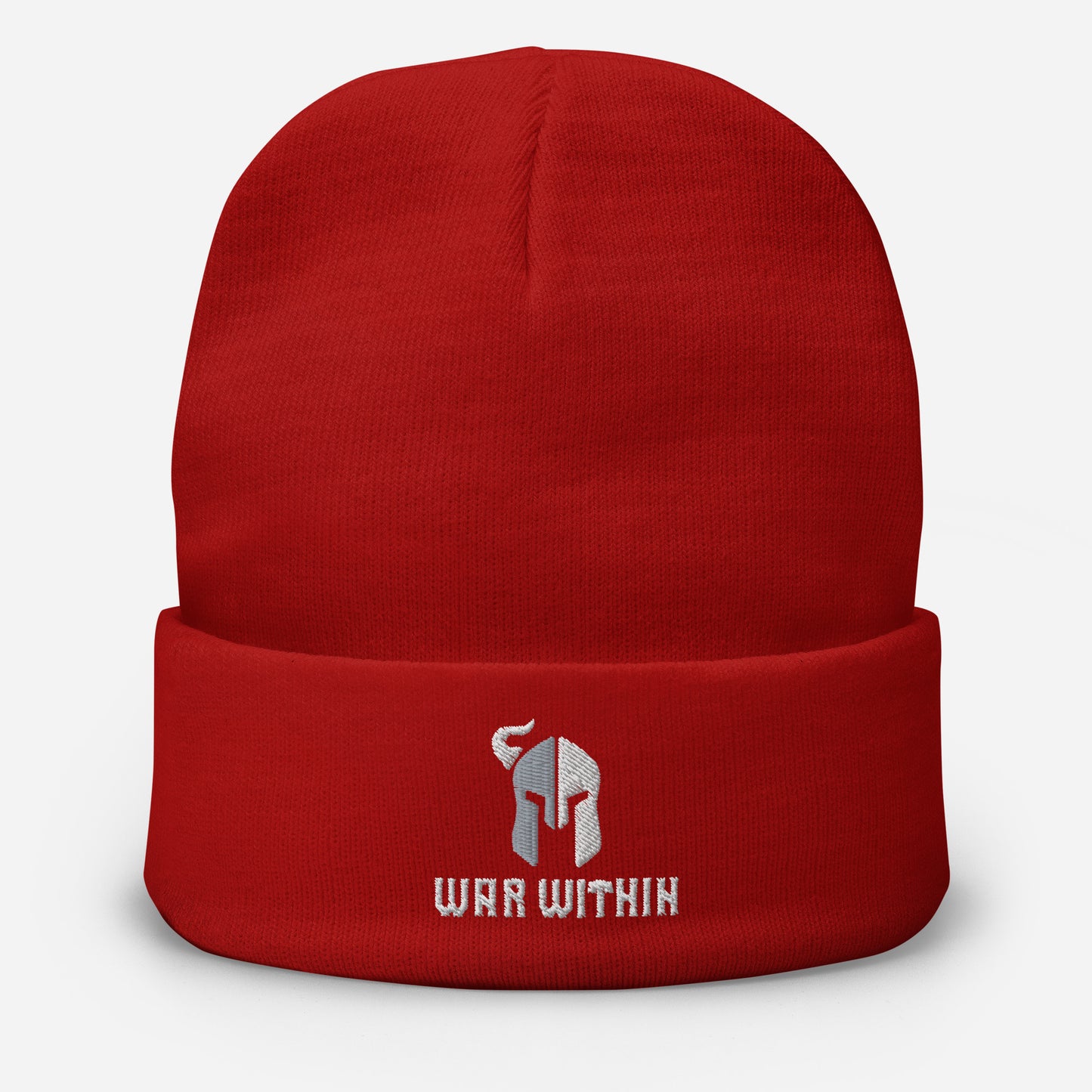 War Within Embroidered Beanie