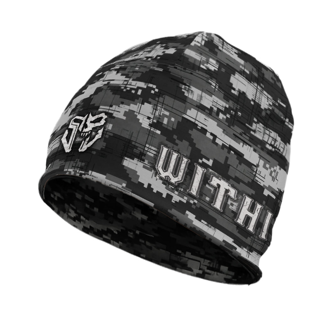 War Within Camo Gym Beanie | Lightweight Workout Hat