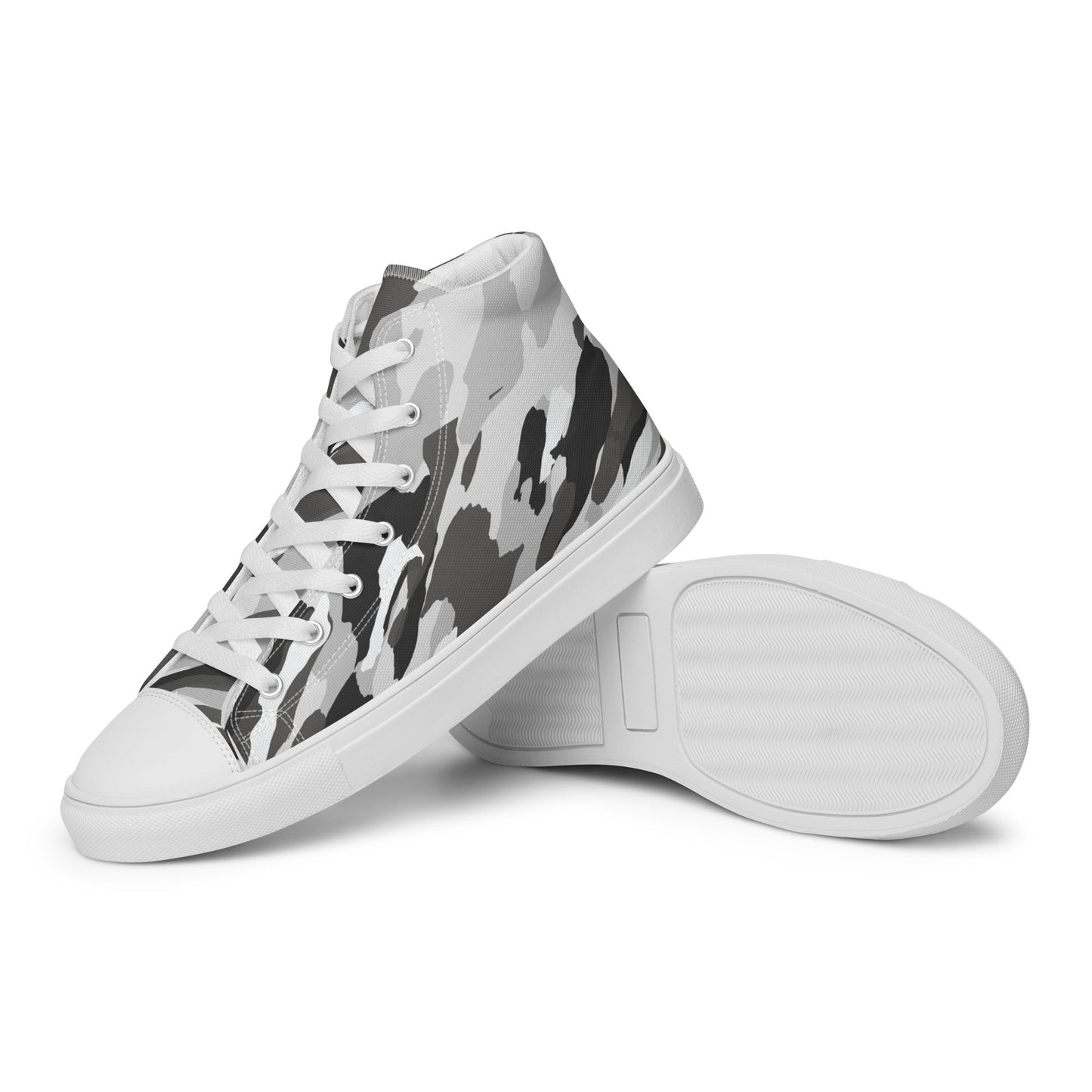 Men’s high top Urban Camo canvas shoes