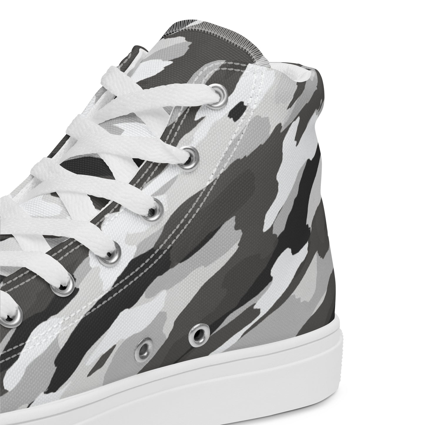 Men’s high top Urban Camo canvas shoes