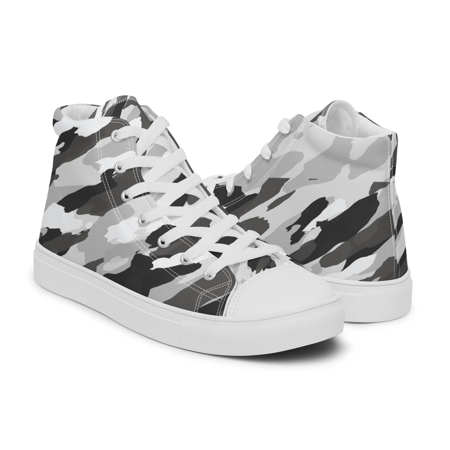 Men’s high top Urban Camo canvas shoes