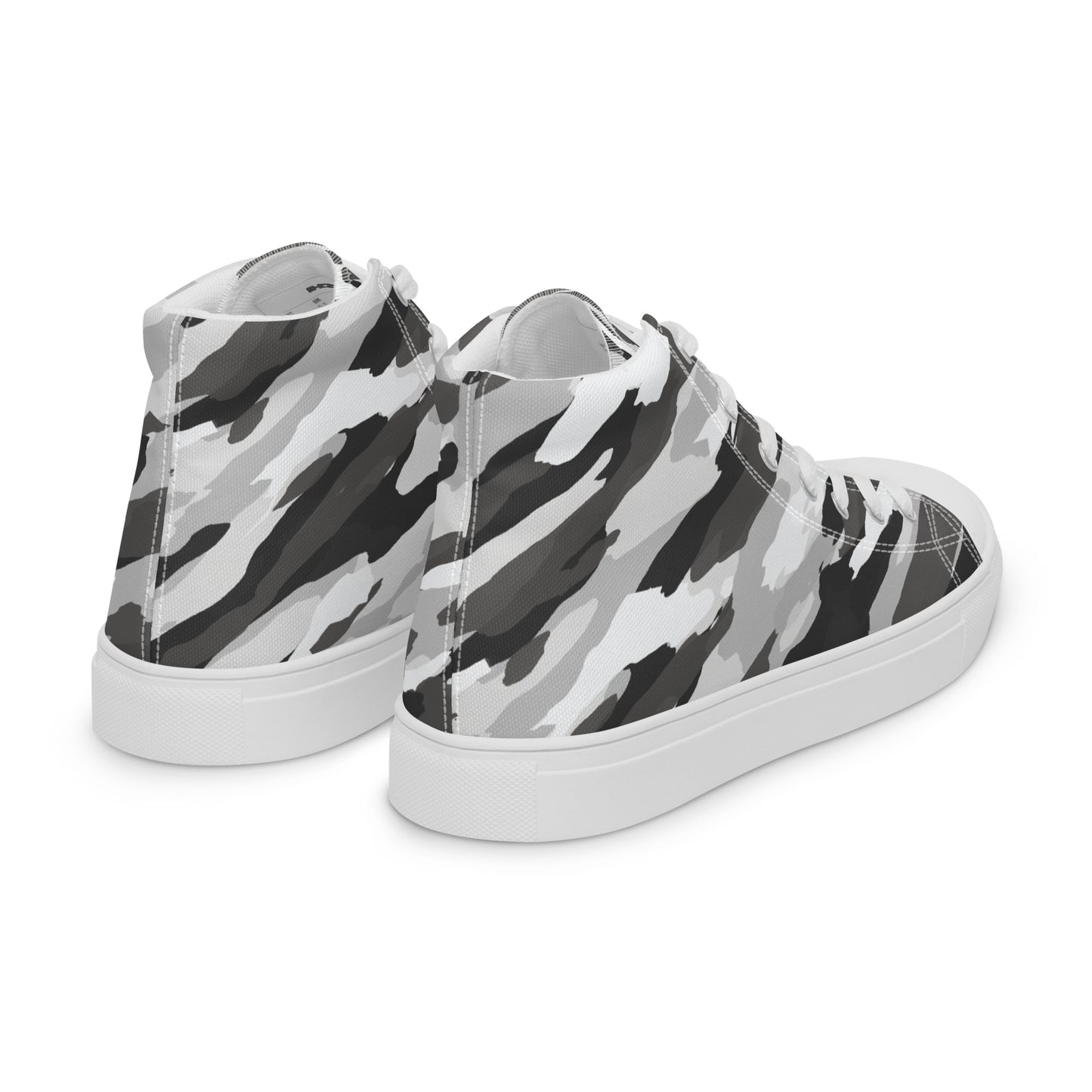 Men’s high top Urban Camo canvas shoes