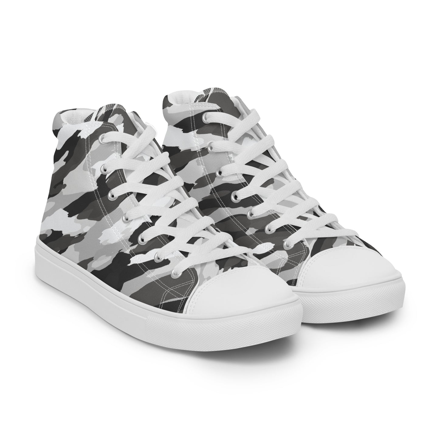 Men’s high top Urban Camo canvas shoes