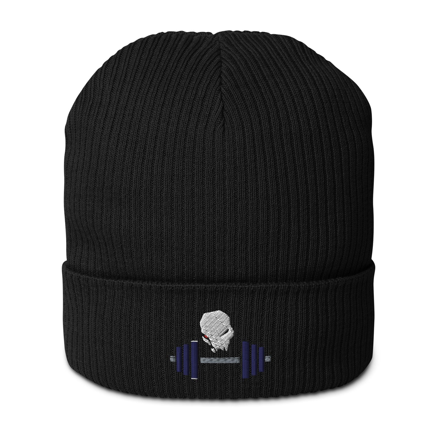 Demon lift Organic ribbed beanie