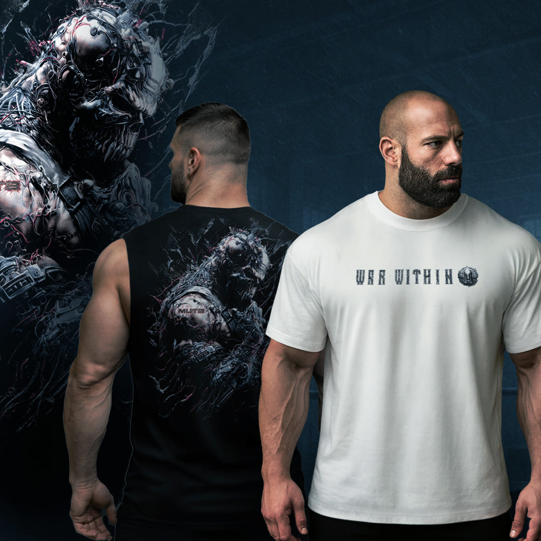 Stronghold Training Kit- 1 Tee + Tormented Steel Sleeveless Tee