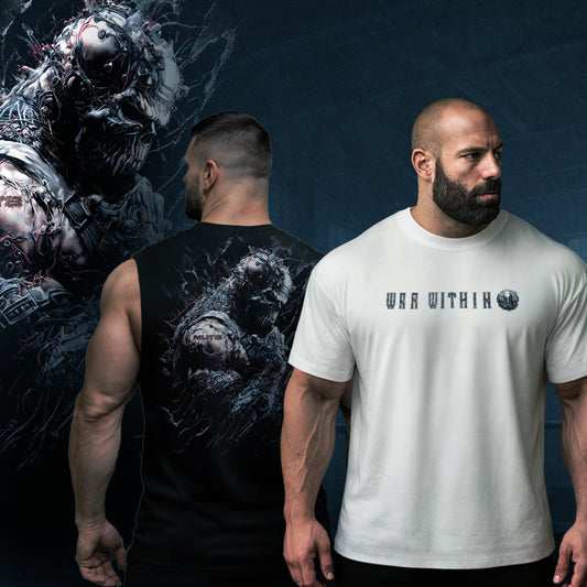 Stronghold Training Kit- 1 Tee + Tormented Steel Sleeveless Tee
