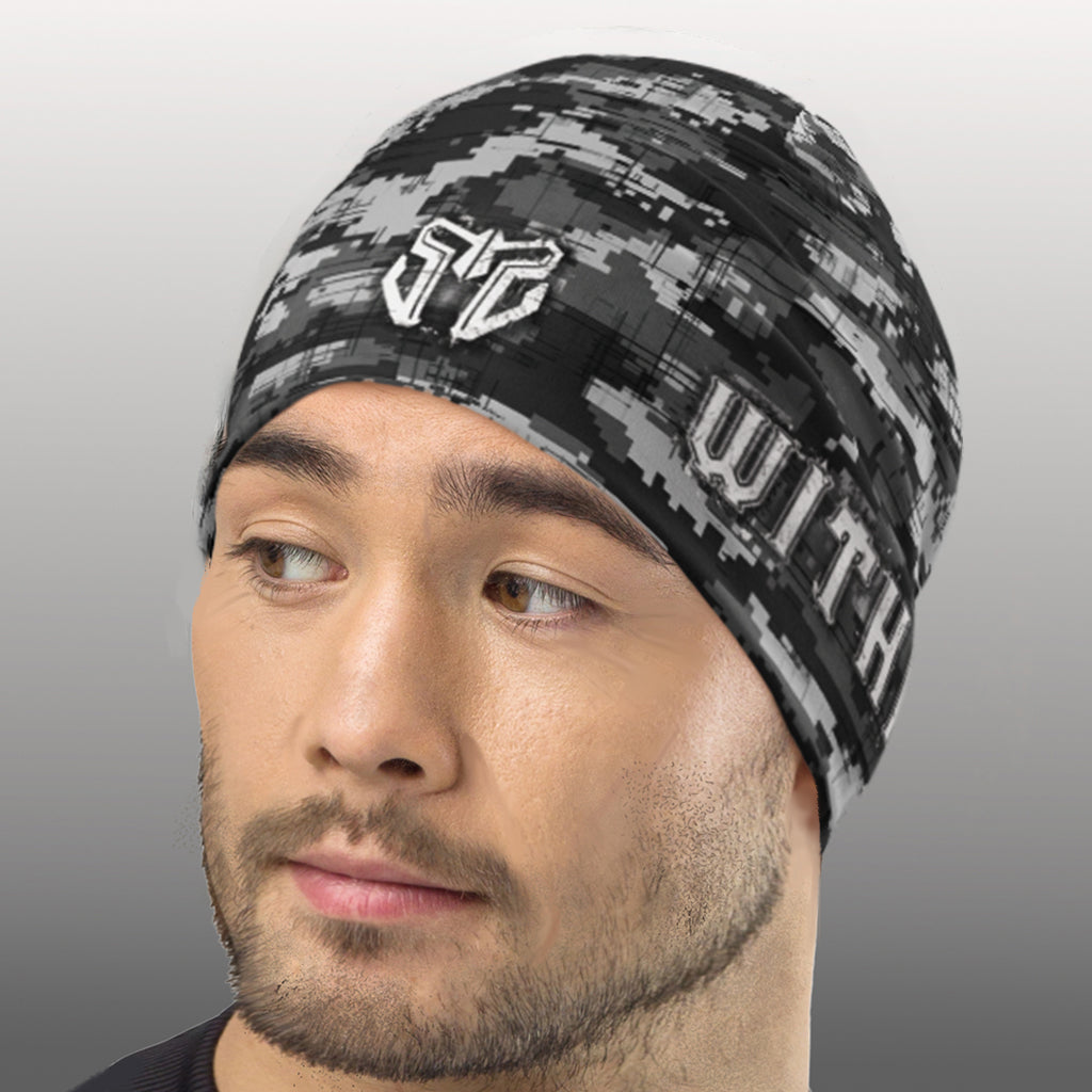 War Within Camo Gym Beanie | Lightweight Workout Hat