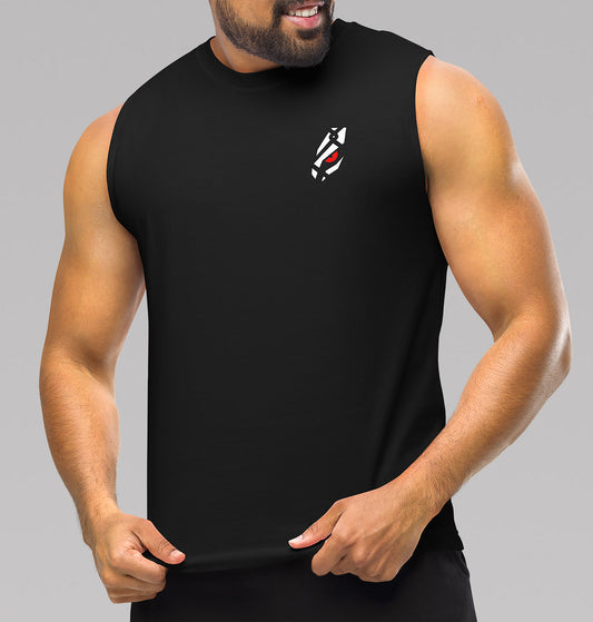 Cage Effect Gym Sleeveless Muscle T-Shirt