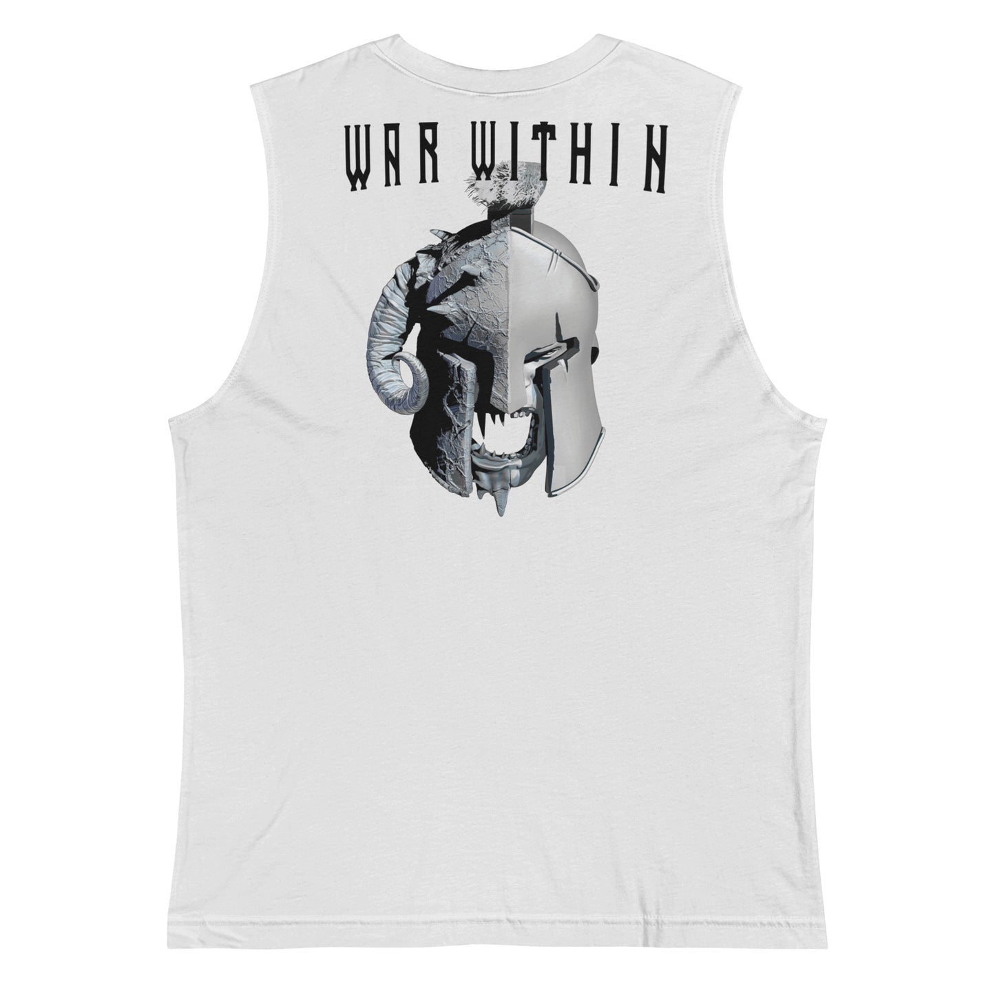 War Within White  Gym Sleeveless Muscle T-Shirt