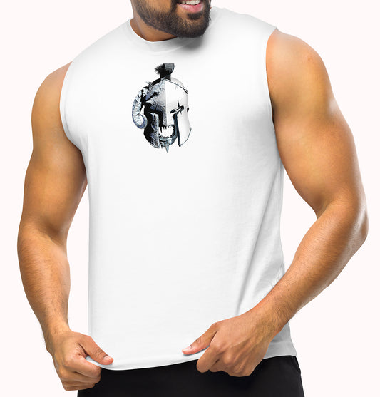 War Within White  Gym Sleeveless Muscle T-Shirt